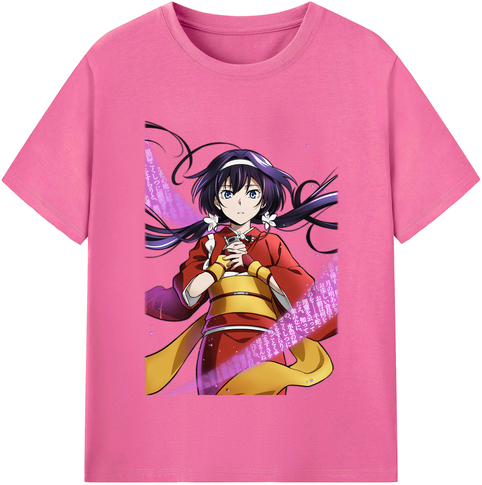 （画像用） 文豪ストレイドッグス Bungo Stray Dogs レディースカジュアルプリントTシャツ（綿100％）